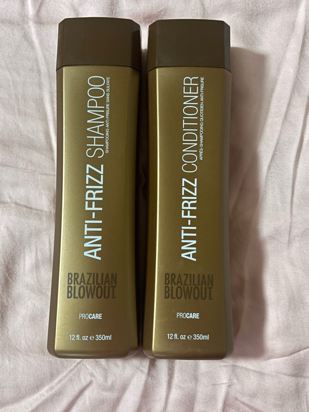 Brazilian Blowout Anti-Frizz Shampoo & Conditioner Set - Gold